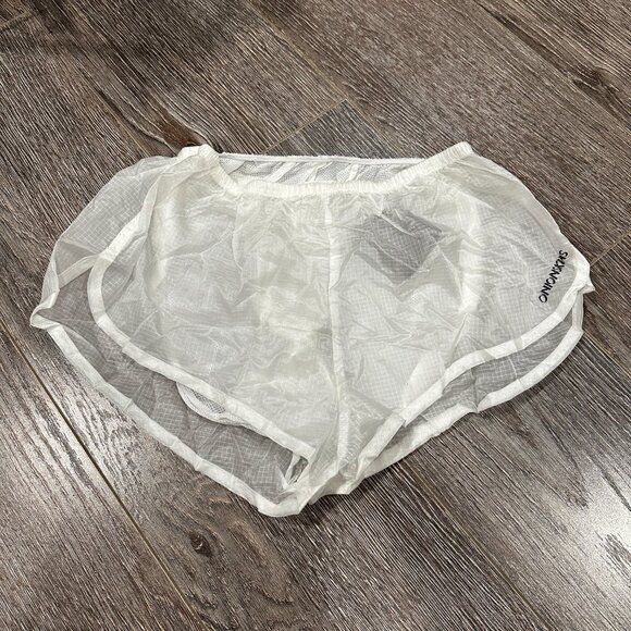 Vintage International Male Men’s See-Through Shorts – Size M – White – Brand New - Picture 2 of 9
